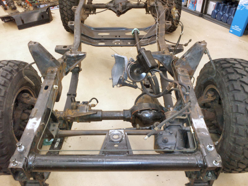 Jeep yj brake lines